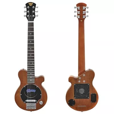 Pignose PGG-200MH STBR Mini Electric Guitar Satin Brown Built-in Amplifier • $249.99