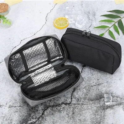 Portable Insulin Cooler Protector Bag Organizer Medical Insulation Cooling Pouch • £7.14
