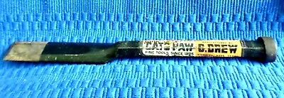 Vintage Cat's Paw One Piece Wood Chisel • $28.49