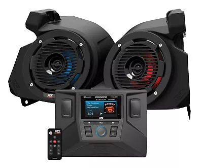 MTX RZR-14-THUNDER2 Bluetooth Radio+Kick Panel Speakers For Polaris RZR 1000/900 • $539