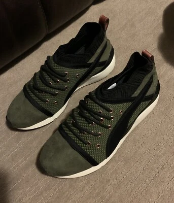 $40 • Buy Puma Sports Shoes Athletic Sneakers Ladies 38.5 / US8 Like New Slide In Style