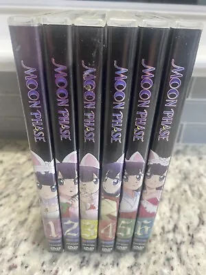 Moon Phase Anime - Art Box Set Vol. 1-6 DVD Good Shape • $49.77