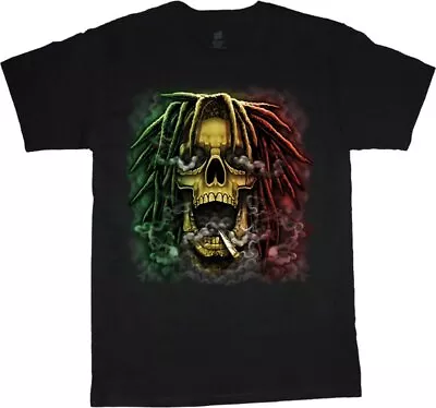 Weed T-shirts Rasta Lion T-shirts Mens Graphic Marijuana Stoner Gifts 420 • $14.95