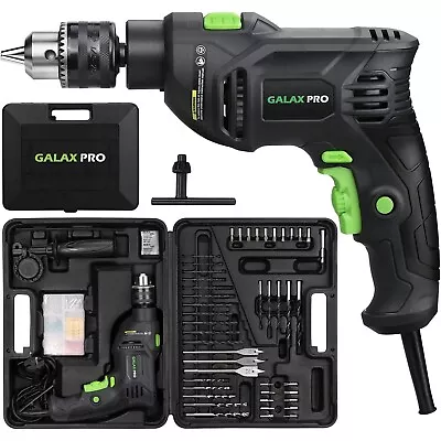 GALAX PRO 600W Impact Drill Corded Hammer Drill With Variable Speed 0-3000 RPM • £32.49