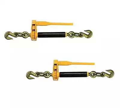 (2 Pack) 5/16-3/8 Peerless QuikBinder Tow Chain Ratchet Binder H5125-0658 Axle • $136.99