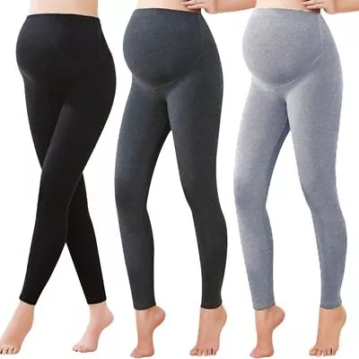 $15.59 • Buy High Waist Slim Leggings Pregnant Women Maternity Fabric Pregnancy Yoga Pants