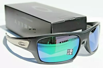 OAKLEY Turbine MPH Sunglasses Matte Black/Jade Iridium Green NEW OO9263-6363  • $99.99