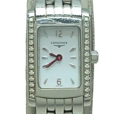 LONGINES Dolce Vita L5.158.0 White Dial Quartz Ladies Watch From JP • £381.25