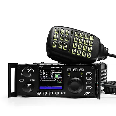 Xiegu G90 QRP HF Amateur Radio 20W SSB/CW/AM/FM 0.5-30MHz SDR Transceiver US • $445