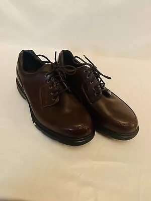 NWOT Callaway Mens Cg Golf Shoes Cleats Brown M208-08 Leather Low Top US SZ 10.5 • $69.97