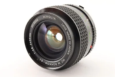 Minolta MC W.Rokkor-SI 24mm F2.8 Wide Angle MF Lens [READ] From JAPAN • $199