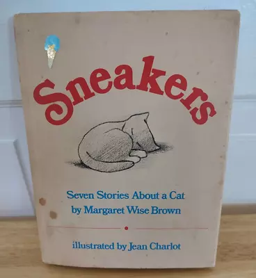 Margaret Wise Brown Book - Sneakers - Seven Stories About A Cat - 1979 - HC/DJ • $25