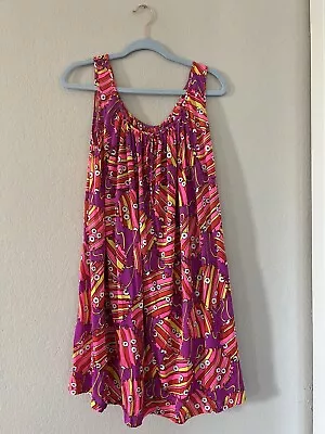 Vintage 1960s Sleeveless Mod Nightgown • $22