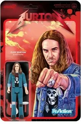 Super7 Cliff Burton Cliff Burton (Cliff 'Em All) (Metallica) Exclusive Unpunched • $25.95