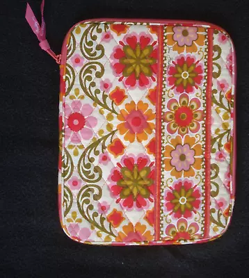 Vera Bradley IPad Tablet Cover Case Pink Orange Floral Print NEW • $17.99