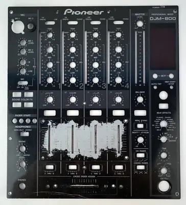 Pioneer DJM-800 DJ Mixer Faceplate DNB1144 Fader Crossfader DAH2426 DAH2427 • $49.99