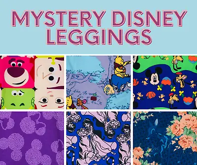 Lularoe Mystery Disney Leggings - All Sizes S/m L/xl Tween Os Tc Tc2 • $11.99