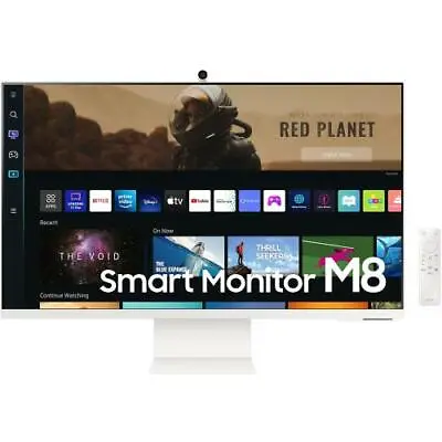 Samsung M8 32  UHD 4K Smart Monitor With Smart TV Experience And Iconic Slim • $1011.97