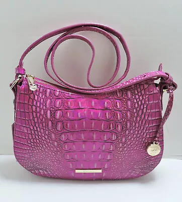 £273.93 • Buy Brahmin Shayna Potion Embossed Leather Cross Body NWT