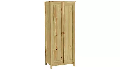 Scandinavia 2 Door Wardrobe - Pine • £139.99