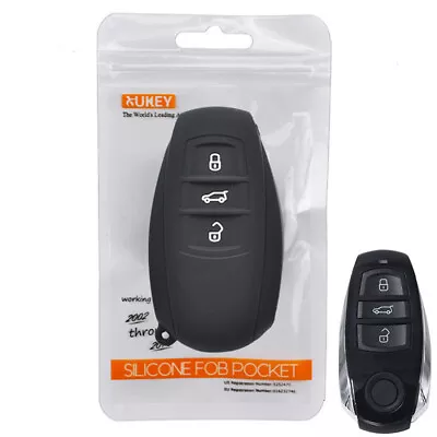 Silicone Remote Key Case Cover For VW Touareg 2010 2011 2012 - 2018 Fob 3 Button • $6.64