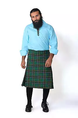 MacAlpine Tartan Kilt Traditional For Men's Made From 100% Acrylic Wool Fabric • $52.49