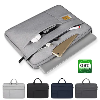 Laptop Sleeve Bag Carry Case Multipockets 13 14 15.6 Inch For MacBook Dell HP AU • $18.58