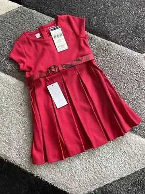 £32.99 • Buy Girl’s Ralph Lauren Polo Skater Dress Age 2 Years Red 24 Months
