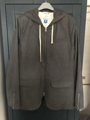 ADIDAS DAVID BECKHAM Rare Zip Up Hoodie Medium Adults • £10