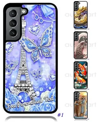 Personalised Text Phone Case For Samsung A Series - A14 A57 A20 A21 A30 A54 A73 • $14.98