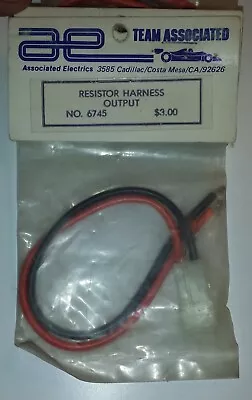 Team Associated ASC6745 Resistor Harness Output  - Vintage Original • $4.99