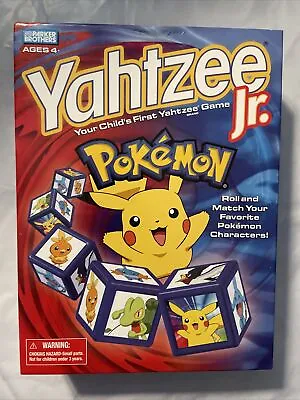 Pokémon Yahtzee Jr. Game Parker Brothers 2004 Read Pictures Details • $6.99