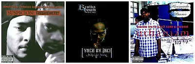 3 Used BROTHA LYNCH HUNG CDs LOT Lynch By Inch Suicide NoteSuspicion & Uthanizm • $23.92