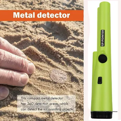 Handheld Outdoor Metal Detector Deep Sensitive Search Coin Treasure Gold Finder • £17.99