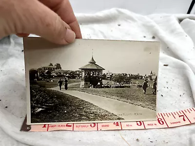 Vintage Real Photo Postcard Oak Bluffs Massachusetts Victorian Antique • $9.99