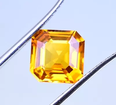 4.00 Ct Natural Mandarin Orange Spessartite Garnet Namibia Gemstone Certified • $21.24