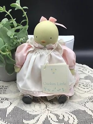 Vintage 1980s Michel And Company Chicken Little Porcelain Doll • $22