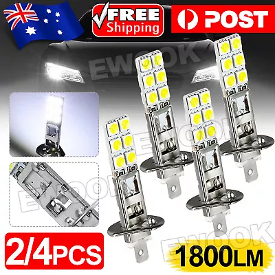 4pcs H1 LED Headlight Bulbs Kit Super White 55W Fog Driving Light DRL Lamp 6000K • $7.25