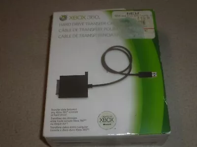 Brand New Xbox 360 Hard Drive Transfer Cable Microsoft Nib • $24.99