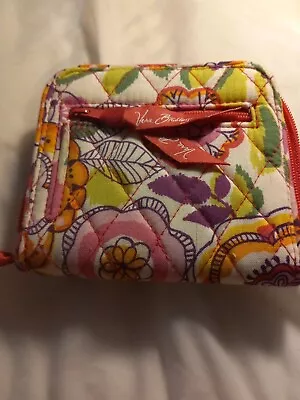 Vera Bradley Clementine Small Zip Around Wallet • $10