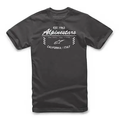 £11.87 • Buy Alpinestars Men's Adult Casual Short Sleeved T-Shirt Home Base Black