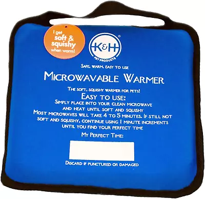 K&H Pet Products Microwavable Pet Bed Warmer Blue 9  X 9  • $56.54