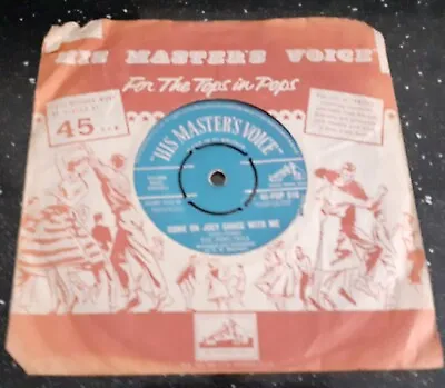 THE PONY TAILS BORN TOO LATE / COME ON JOEY DANCE WITH ME 7  Vinyl Single • £3.50