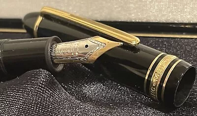 Montblanc 1980's #146  14K Gold NIB MEISTERSTÜCK FOUNTAIN PEN WITH BOX • $315