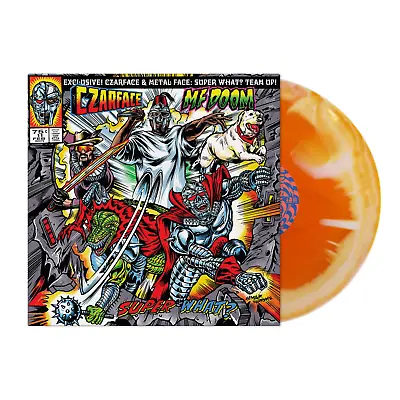 $79.99 • Buy Czarface And MF Doom Super What Exclusive Sunburst White Orange Colored Vinyl LP