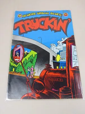 Truckin' Comic #1 Print Mint George Metzger 1972 Underground Comic • £7.65