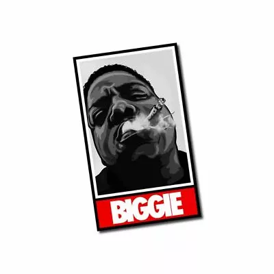 Biggie Sticker / Decal - Obey Music CD Album Parody Notorious BIG Laptop Disobey • $10.50