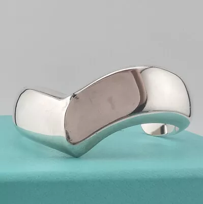 Tiffany & Co. Wing Cuff Sterling Silver Elsa Peretti Size Small • $637.50