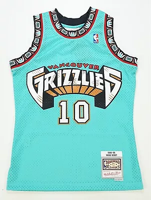 Rare MITCHELL & NESS Mike Bibby Vancouver Grizzlies 1998-99 Throwback Jersey S • $59.99