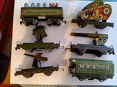 Marx Army Train 6 Cars Rare • $475